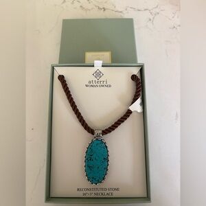 Turquoise Pendant Necklace